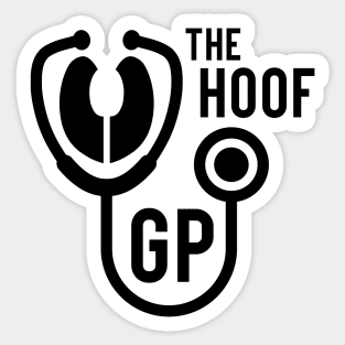 The Hoof Gp Merch Hoof Gp Logo Sticker